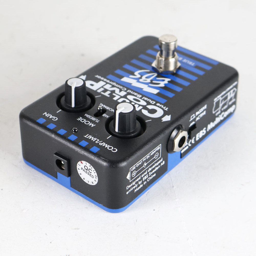 【中古】コンプレッサー エフェクター EBS MULTI COMP ベースエフェクター 旧型 側面