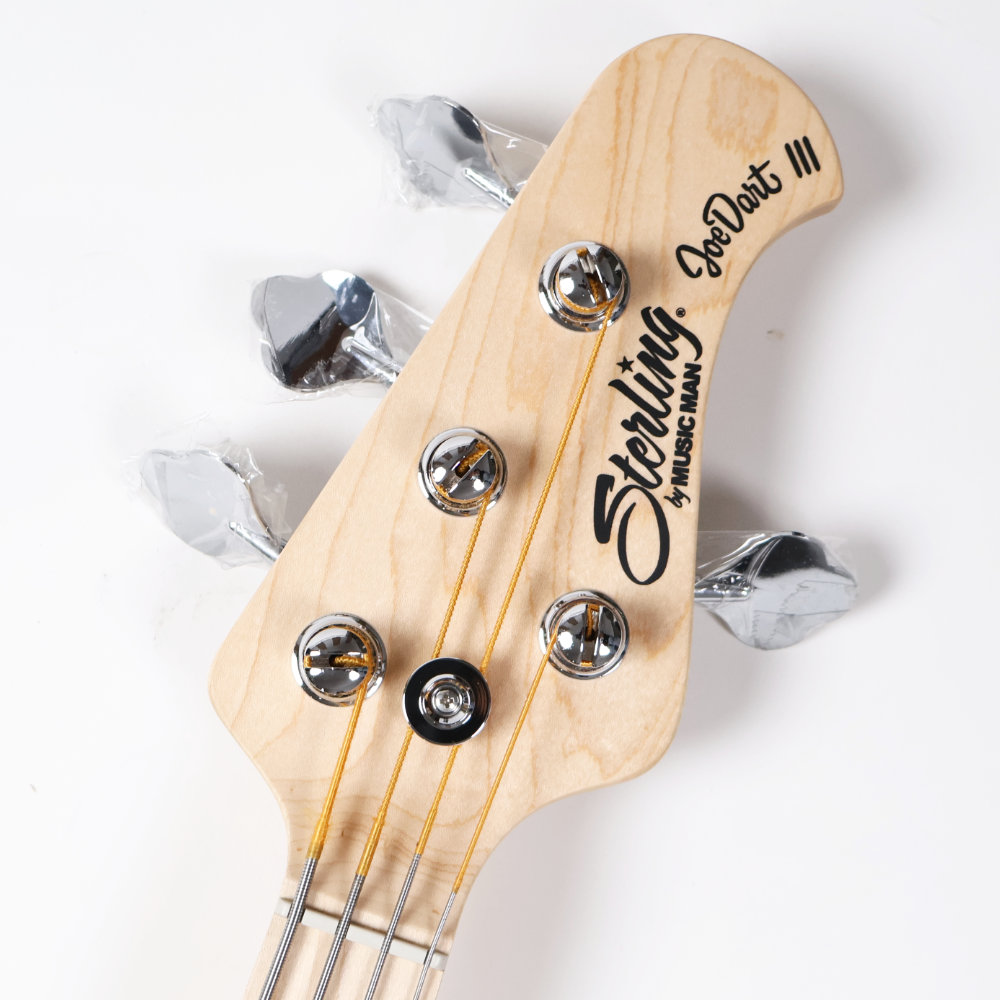 【訳あり】Sterling By Musicman DART3-25-NT-M1-WB Joe Dart Signature model Factory Second品 ショートスケール ジョー・ダートモデル ヘッド画像