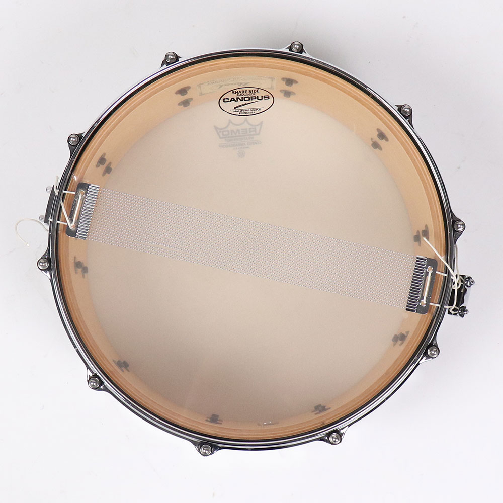 【中古】 ヴァージル・ドナティ シグネチャー スネアドラム パール Pearl VG1450 Virgil Donati Signature 14×5 裏面