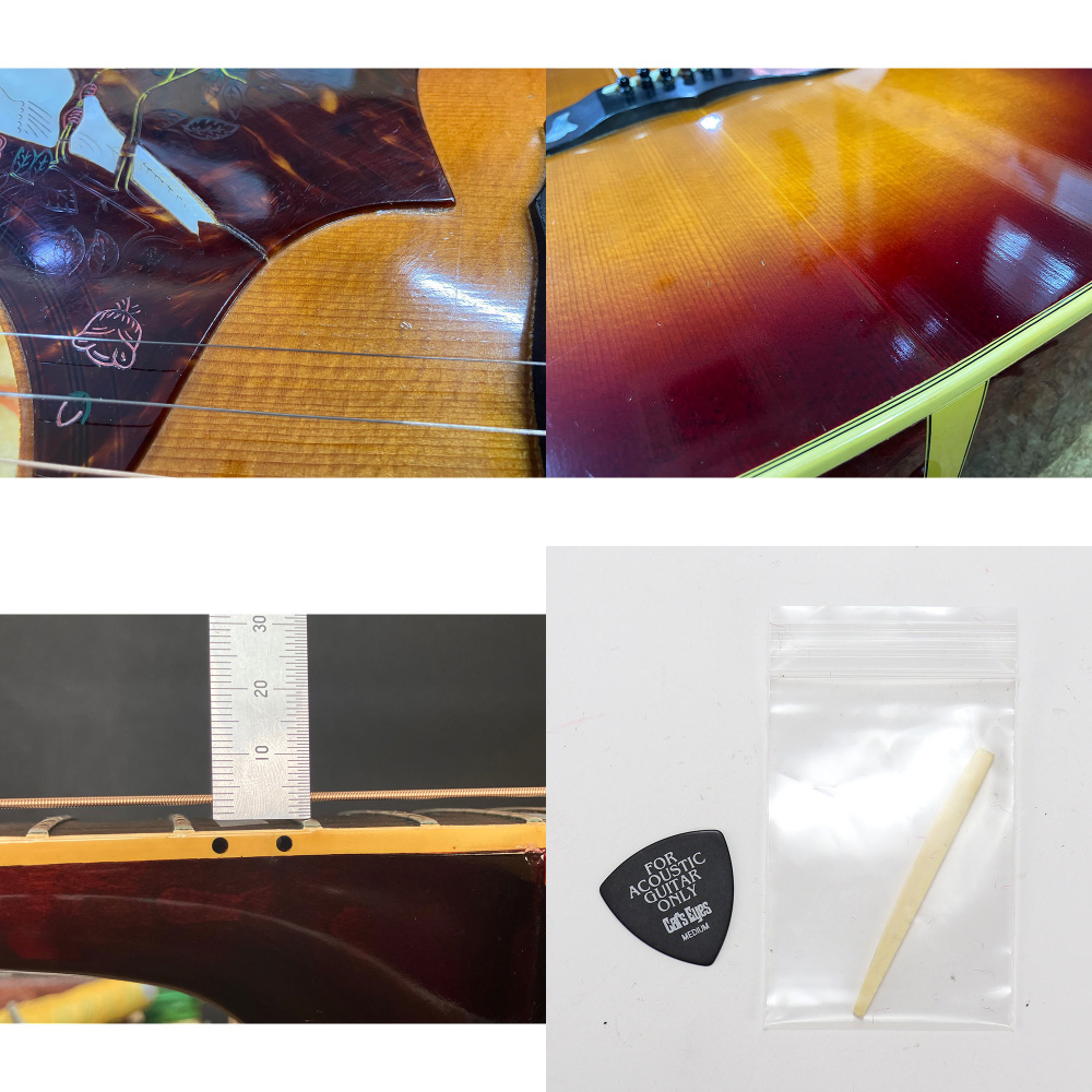 【中古】 アコースティックギター Gibson Dove Custom 1970年代前半 トップ割れ修正あり ギブソン ダヴカスタム 補修痕