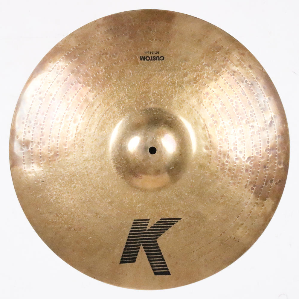 【中古】 ライドシンバル ジルジャン ZILDJIAN K.Zildjian K Custom Ride 20インチ ライドシンバル 80s〜90s