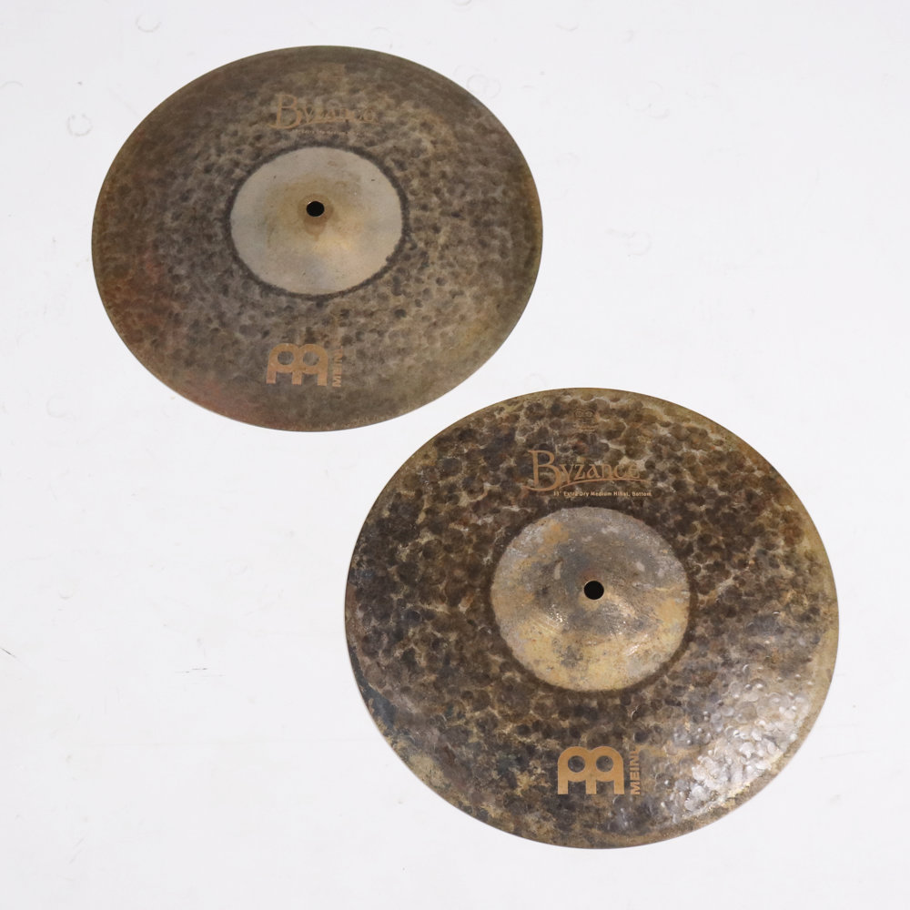 【中古】 ハイハットシンバル ペア マイネル MEINL Byzance Extra Dry Series HiHat 13インチ ペア