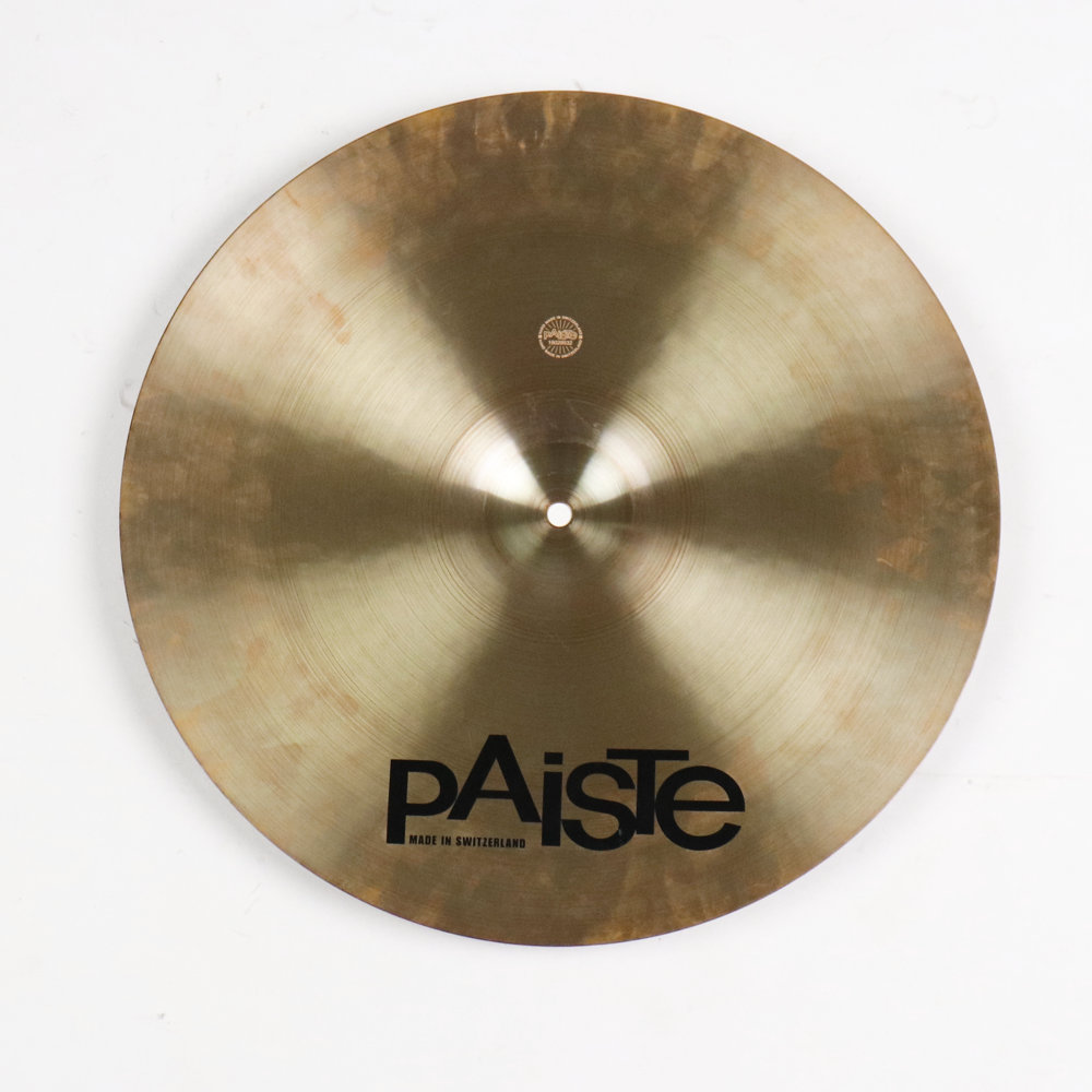 【中古】 クラッシュシンバル パイステ PAISTE GIANT BEAT Multi-Functional 18インチ ライドシンバル 裏面