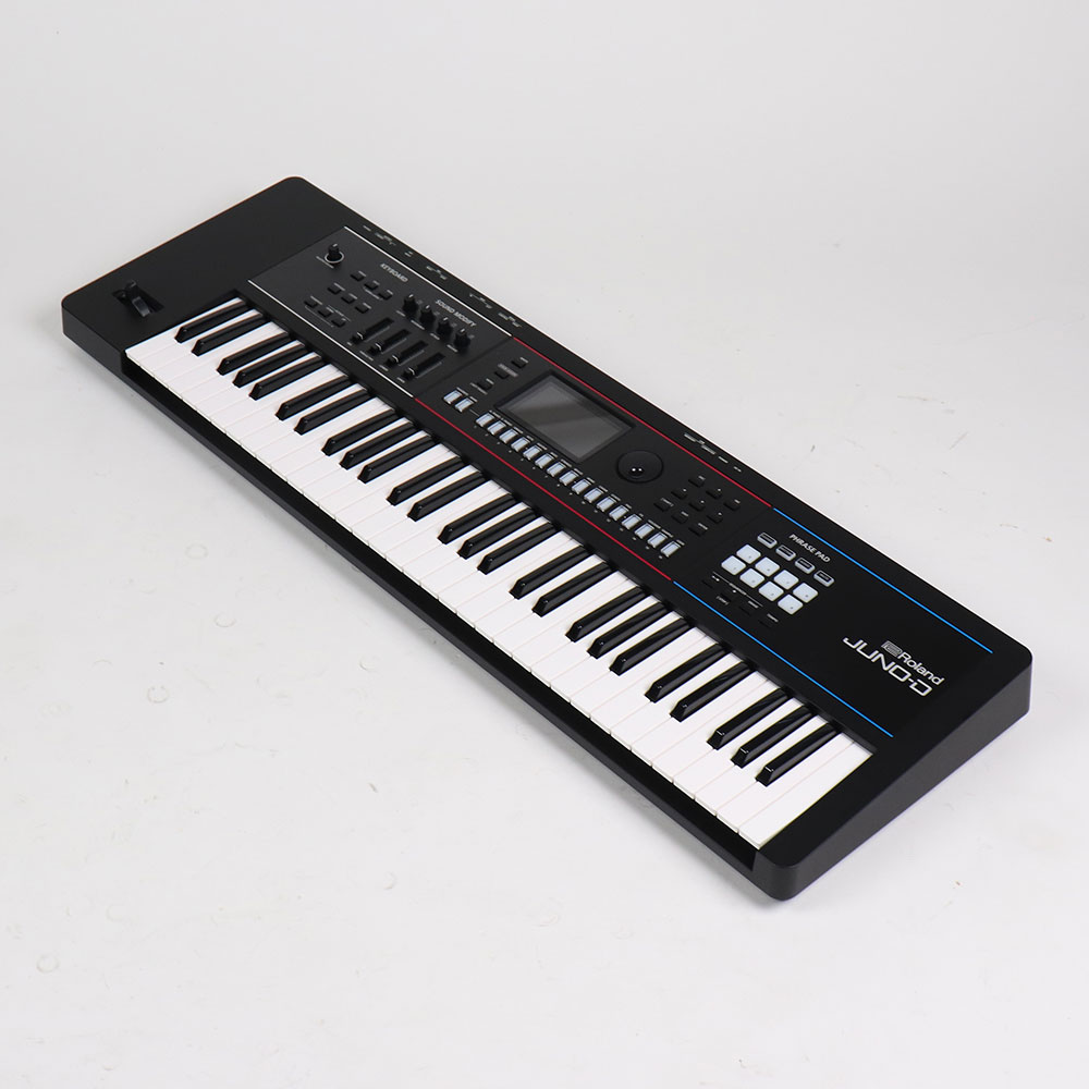 【中古】 シンセサイザー ローランド ROLAND JUNO-D6 ジュノ 61鍵盤 全体
