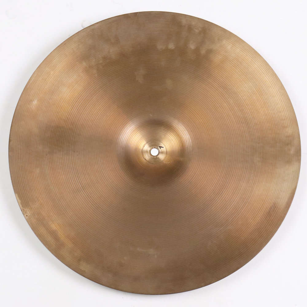 【中古】  クラッシュシンバル パイステ PAISTE DIXIE Medium Thin 18インチ 裏面