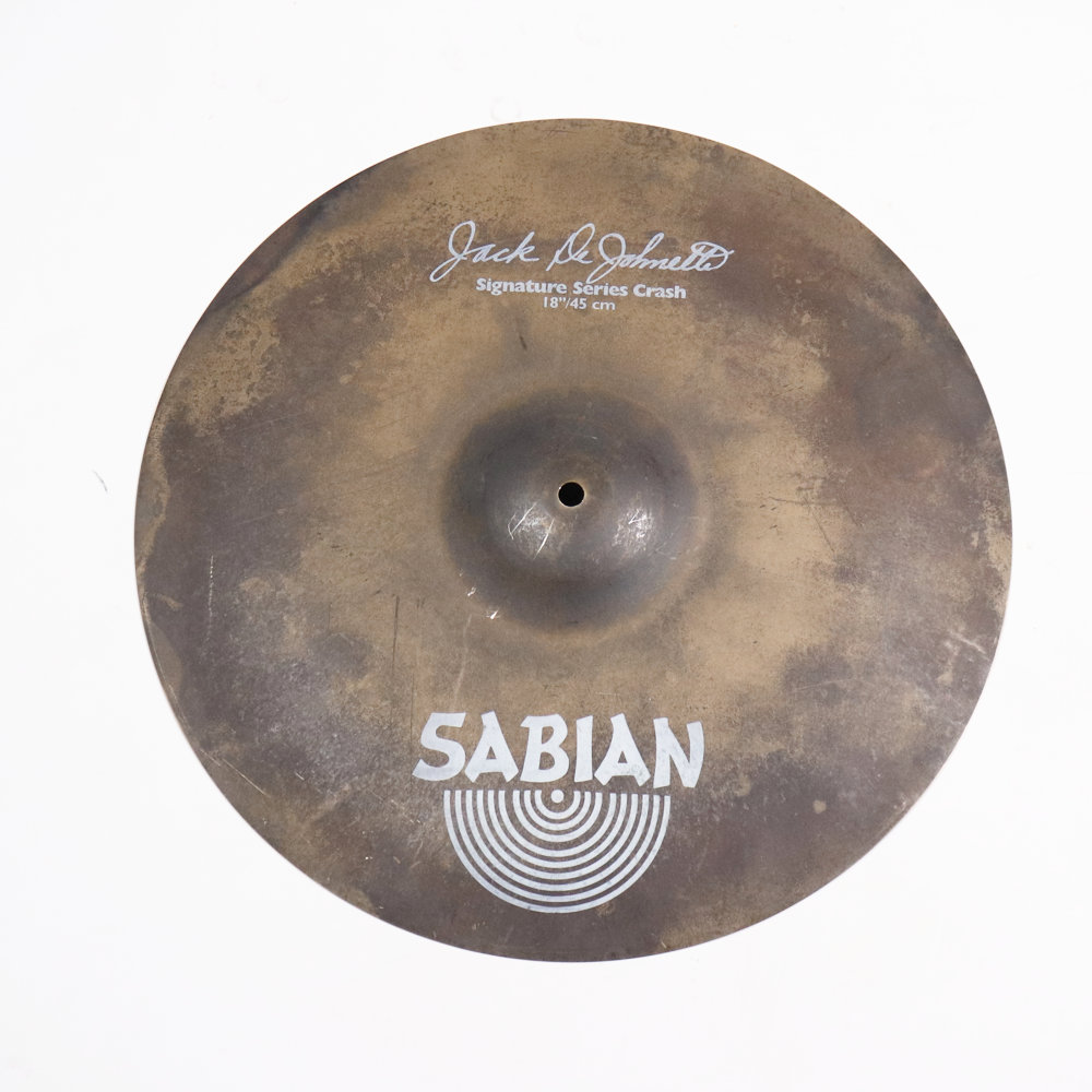【中古】クラッシュシンバル セイビアン SABIAN Jack DeJohnette Signature Crash18 インチ