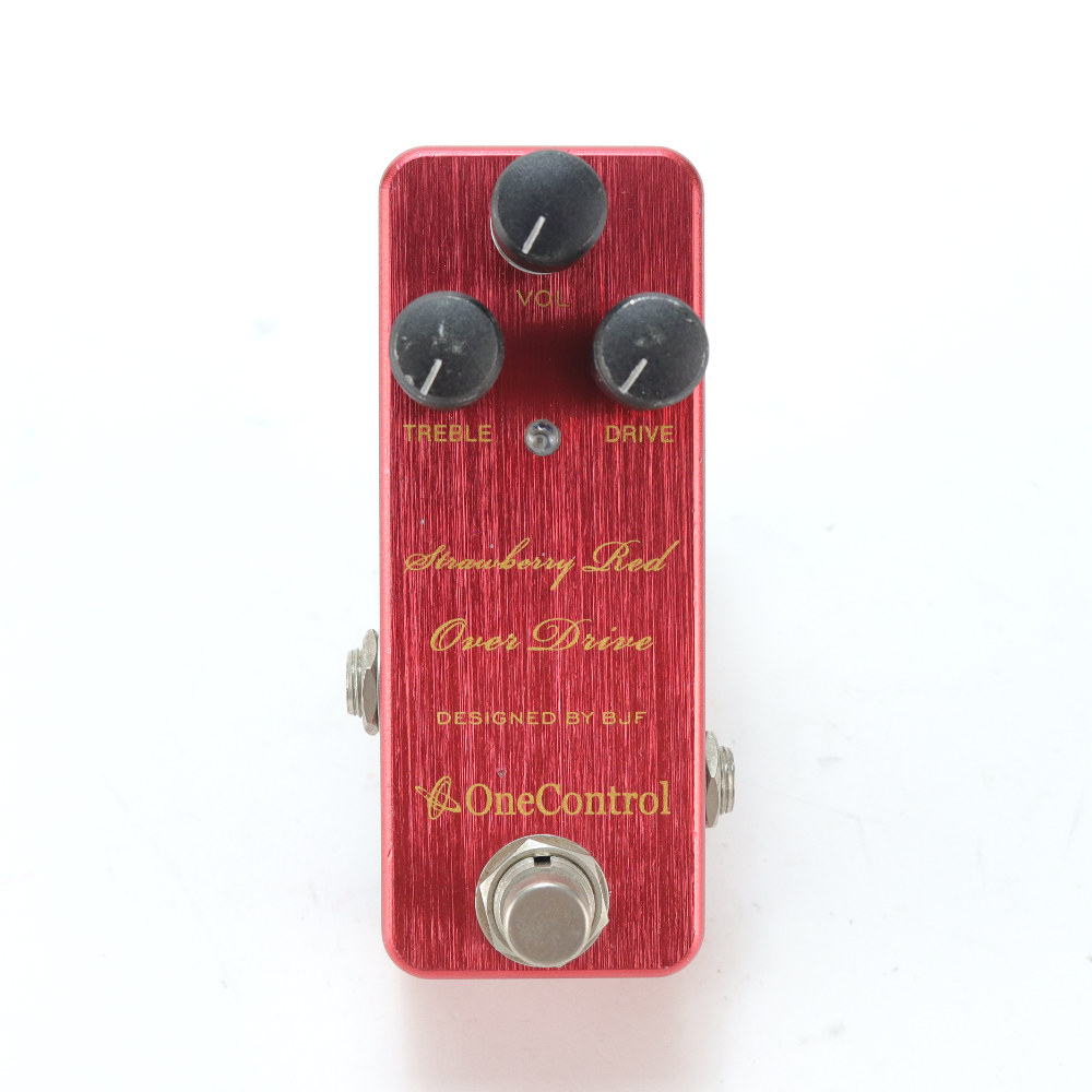 【中古】 エフェクター One Control Strawberry Red Overdrive 旧ロゴ ストロベリーレッドオーバードライブ ワンコントロール