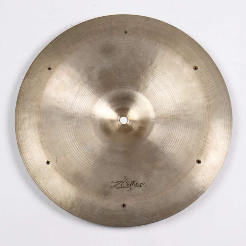 【中古】 リベット付き エフェクトシンバル ジルジャン ZILDJIAN A Zildjian SWISH 14インチ スウィッシュ 裏面