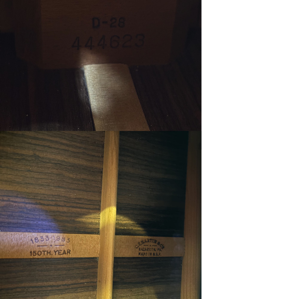 【中古】 アコースティックギター Martin D-28 1983年製 スクエアネック マーチン D28 シリアル