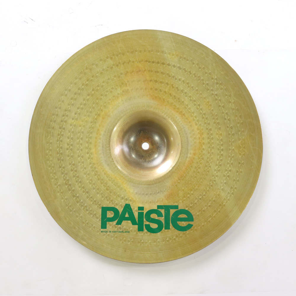【中古】 クラッシュライドシンバル パイステ PAISTE 1000 RUDE Series CRASH RIDE 16インチ 詳細画像