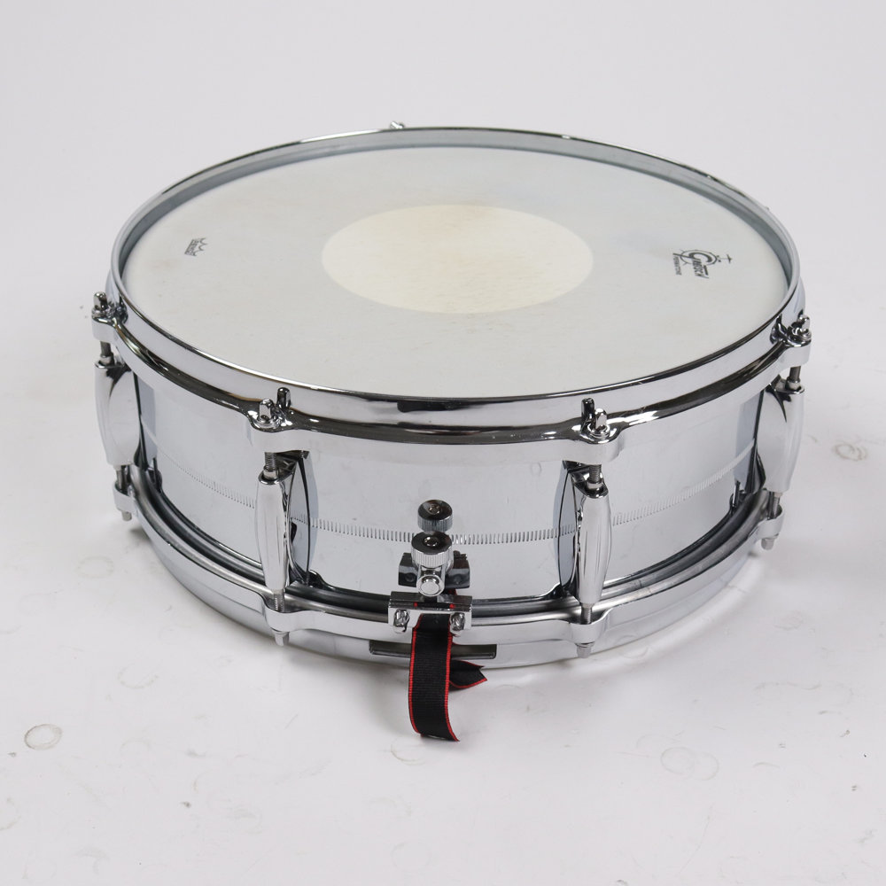 【中古】 スネアドラム グレッチ GRETSCH G-4160M 14x5 Chrome Over Brass ジャパンカスタムオーダーモデル サイド面
