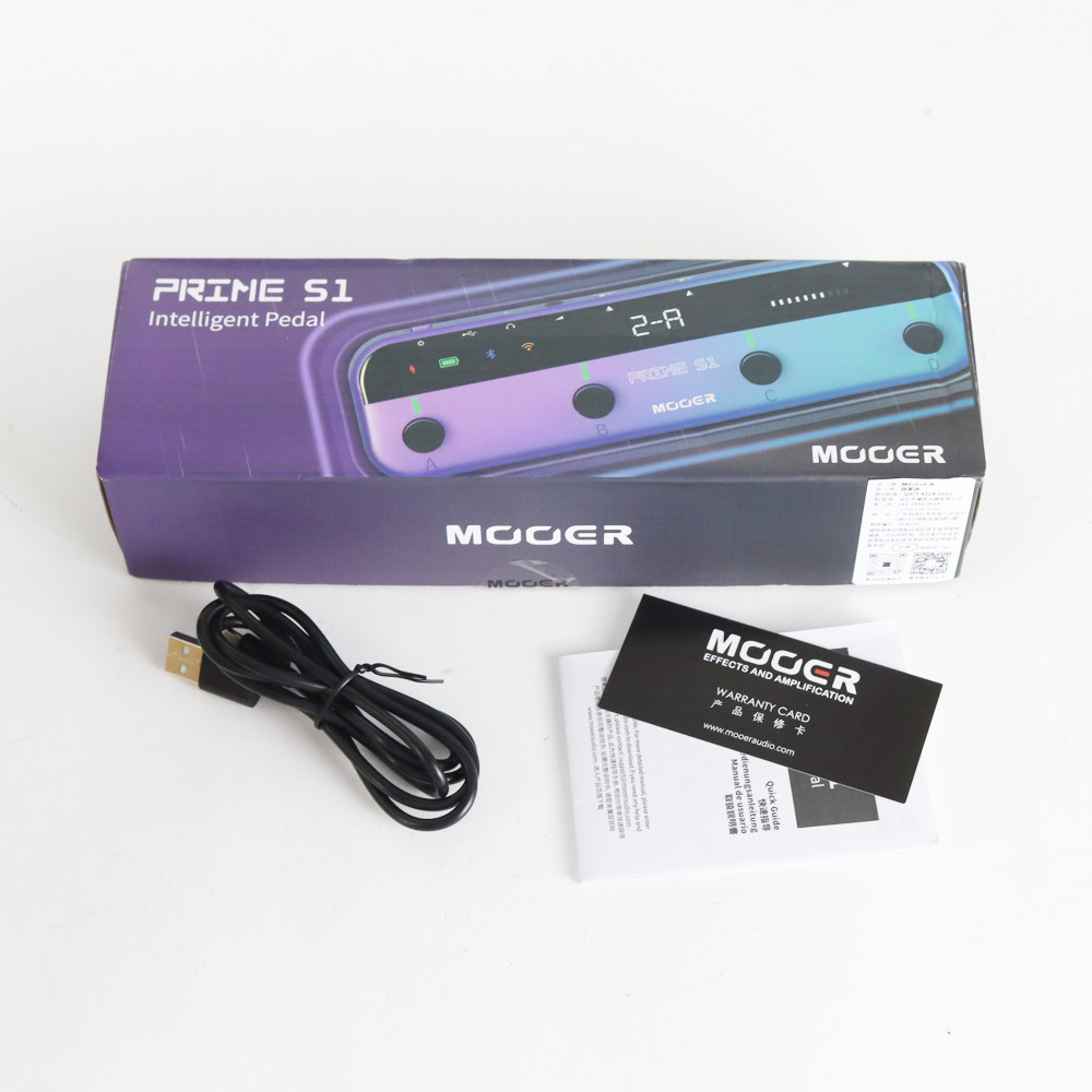 【中古】 Mooer ムーアー Prime S1 マルチエフェクター ギターエフェクター 付属品