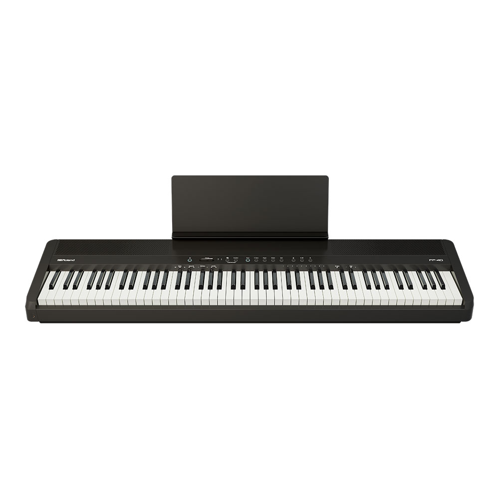 ROLAND FP-40BKB Digital Piano ブラック 電子ピアノ 正面
