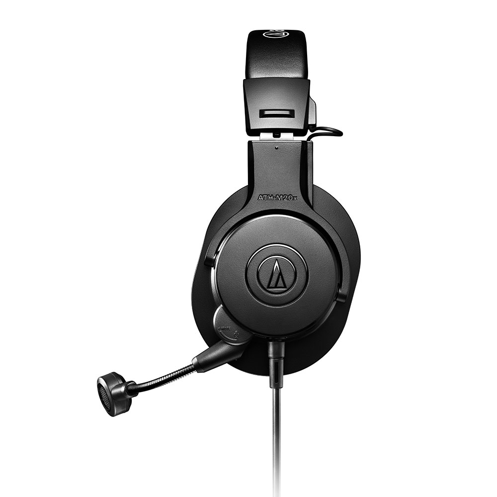 AUDIO-TECHNICA オーディオテクニカ ATH-M20xSTS ストリーミングヘッドセット 側面