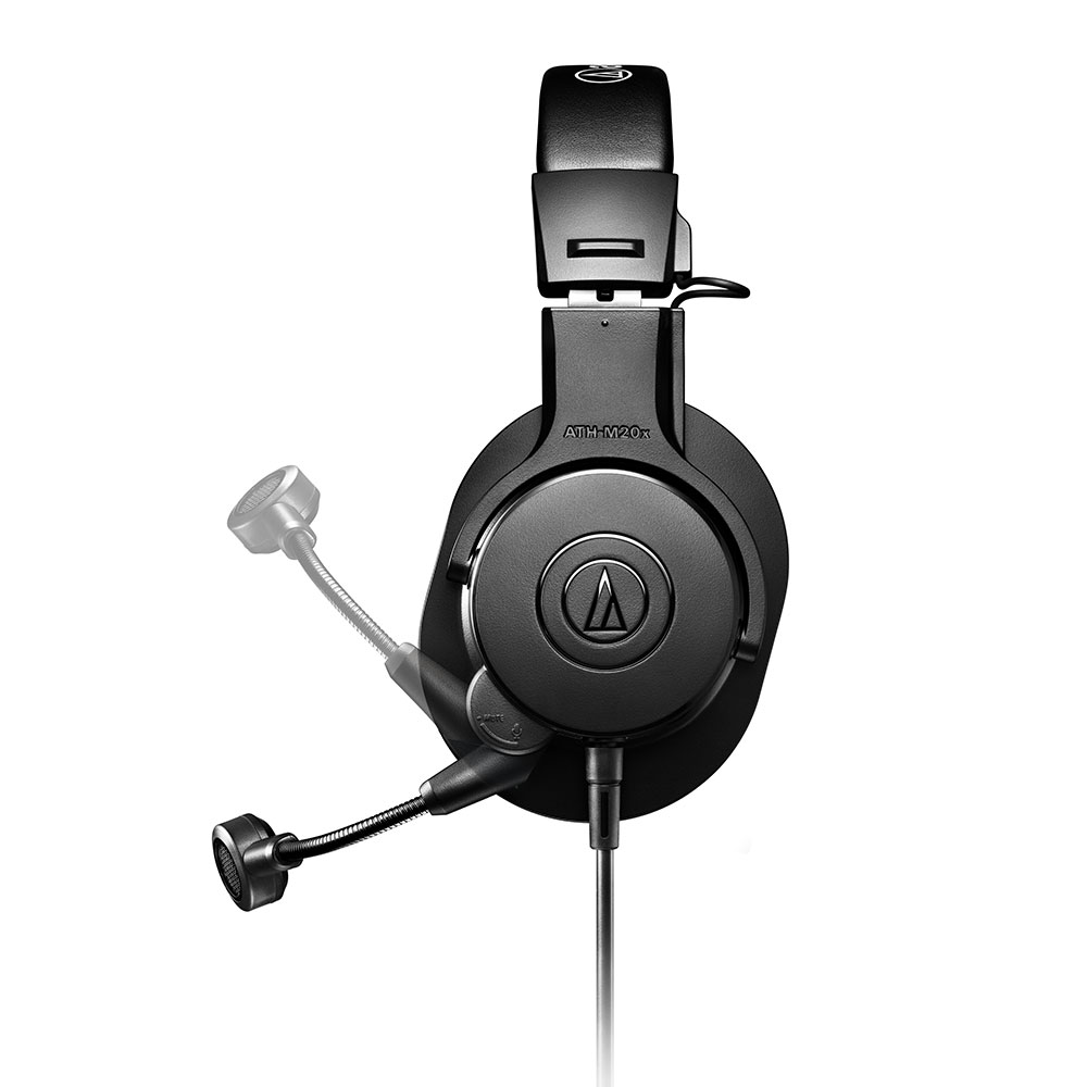 AUDIO-TECHNICA オーディオテクニカ ATH-M20xSTS ストリーミングヘッドセット 跳ね上げミュートに対応