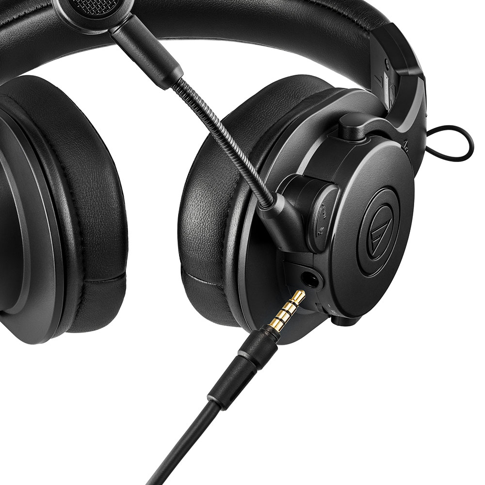 AUDIO-TECHNICA オーディオテクニカ ATH-M20xSTS ストリーミングヘッドセット 接続端子部