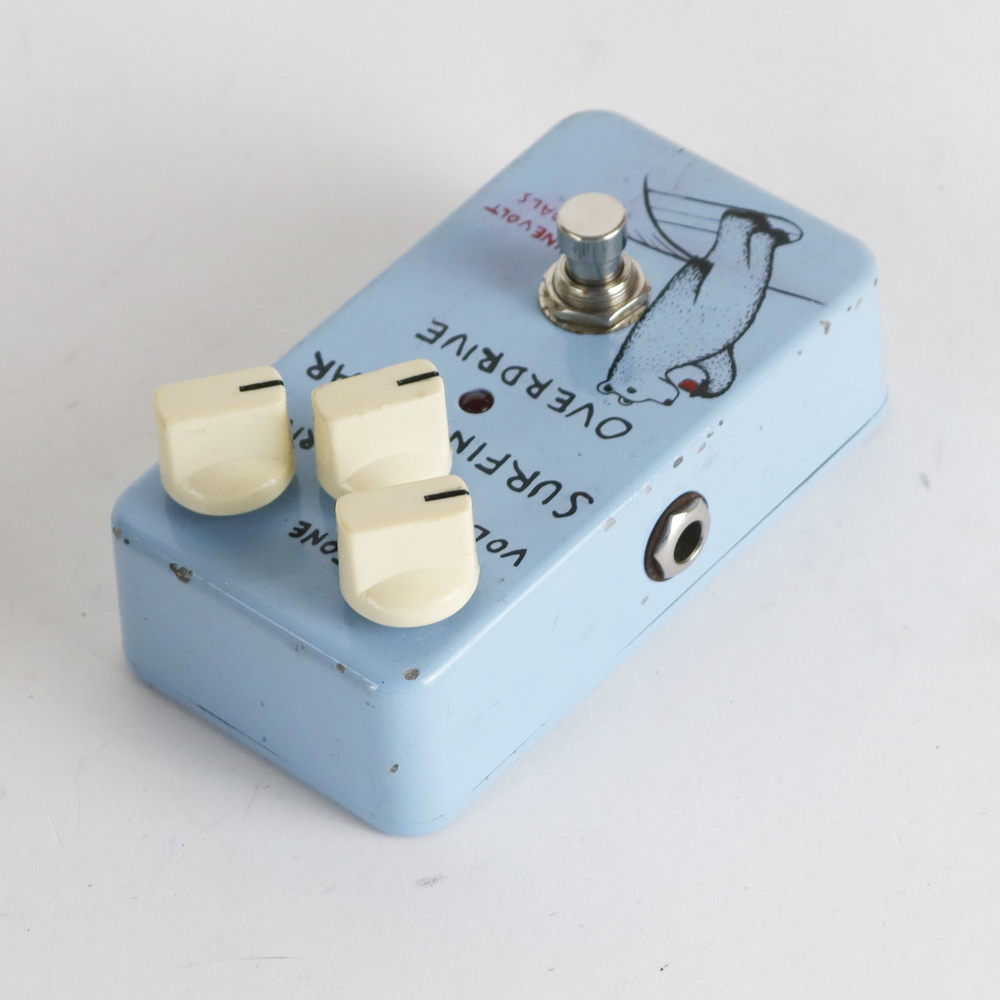 【中古】 Animals Pedal アニマルズ ペダル Surfing Bear Overdrive 旧デザイン オーバードライブ ギターエフェクター 側面