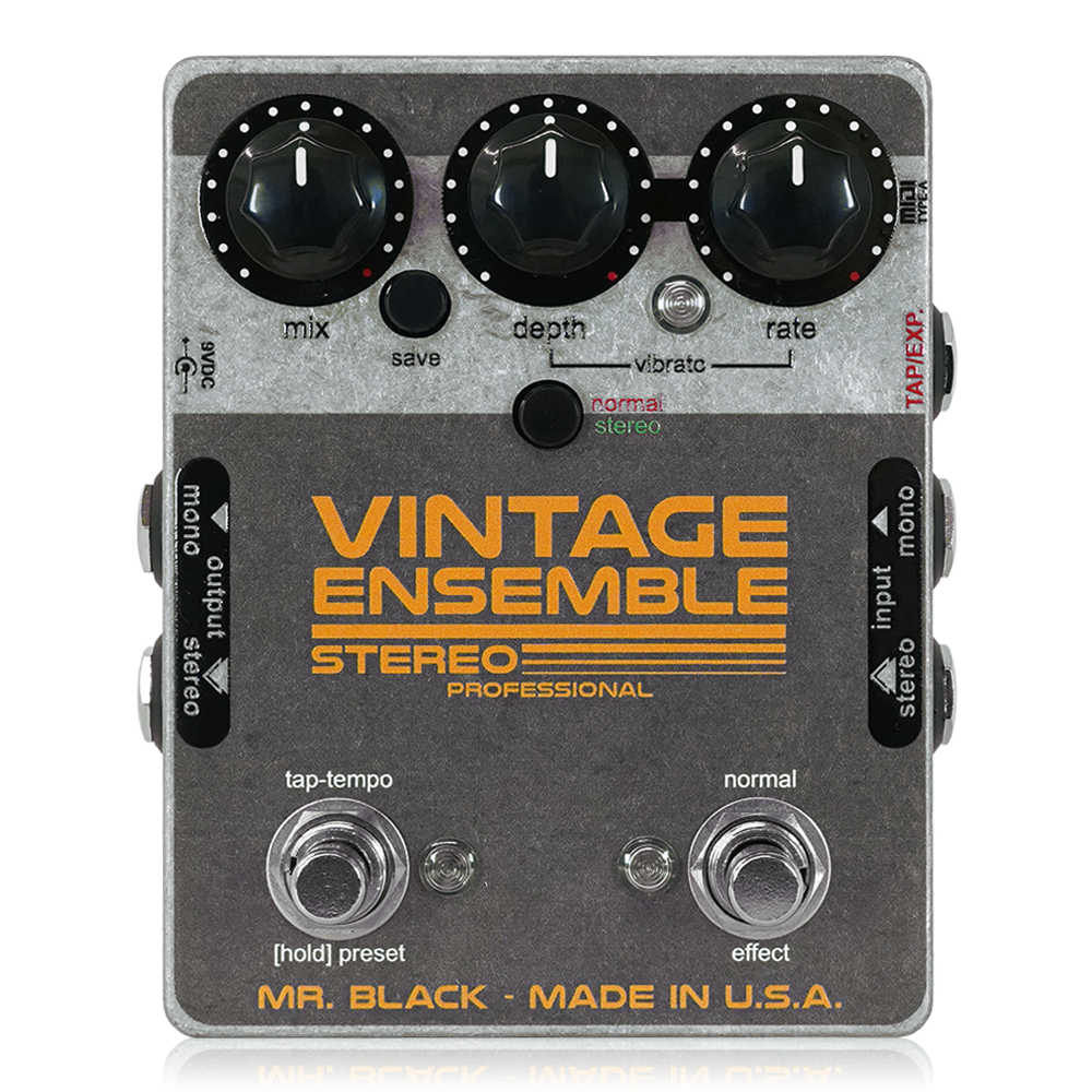 Mr.Black ミスターブラック Stereo Vintage Ensemble Professional コーラス ビブラート ギターエフェクター