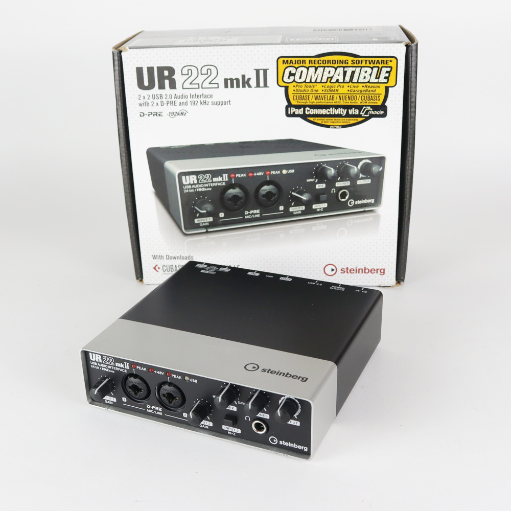 【中古】 オーディオインターフェイス Steinberg UR22mkII スタインバーグ USBオーディオインターフェース UR22 mk2