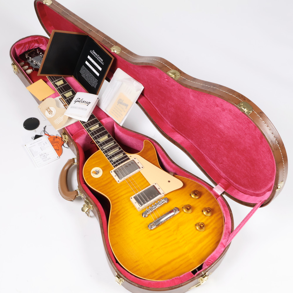 Gibson Custom Shop ギブソン カスタムショップ 1959 Les Paul Standard Reissue VOS Dirty Lemon エレキギター ケース