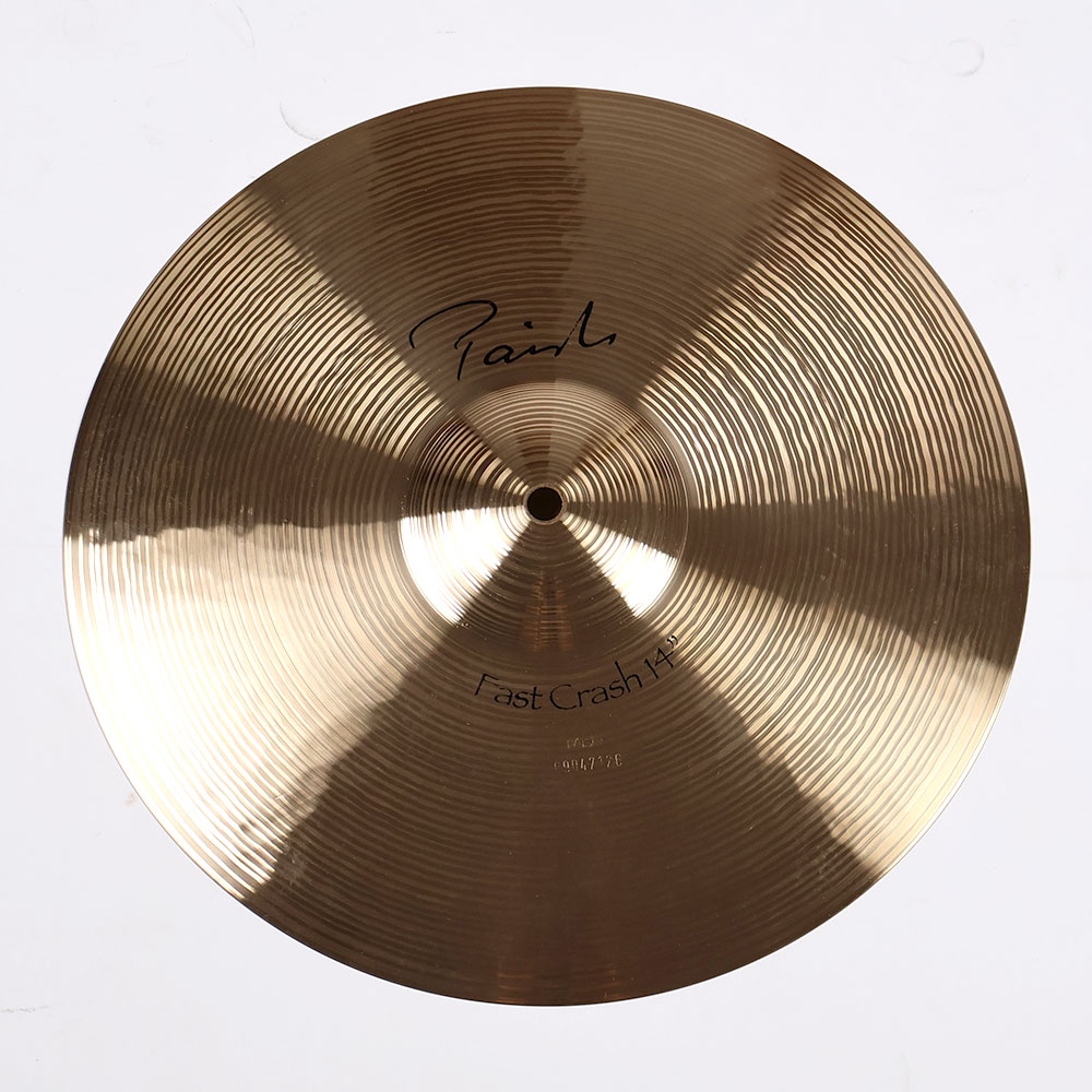 【中古】 クラッシュシンバル パイステ PAISTE Signature Fast Crash 14インチ