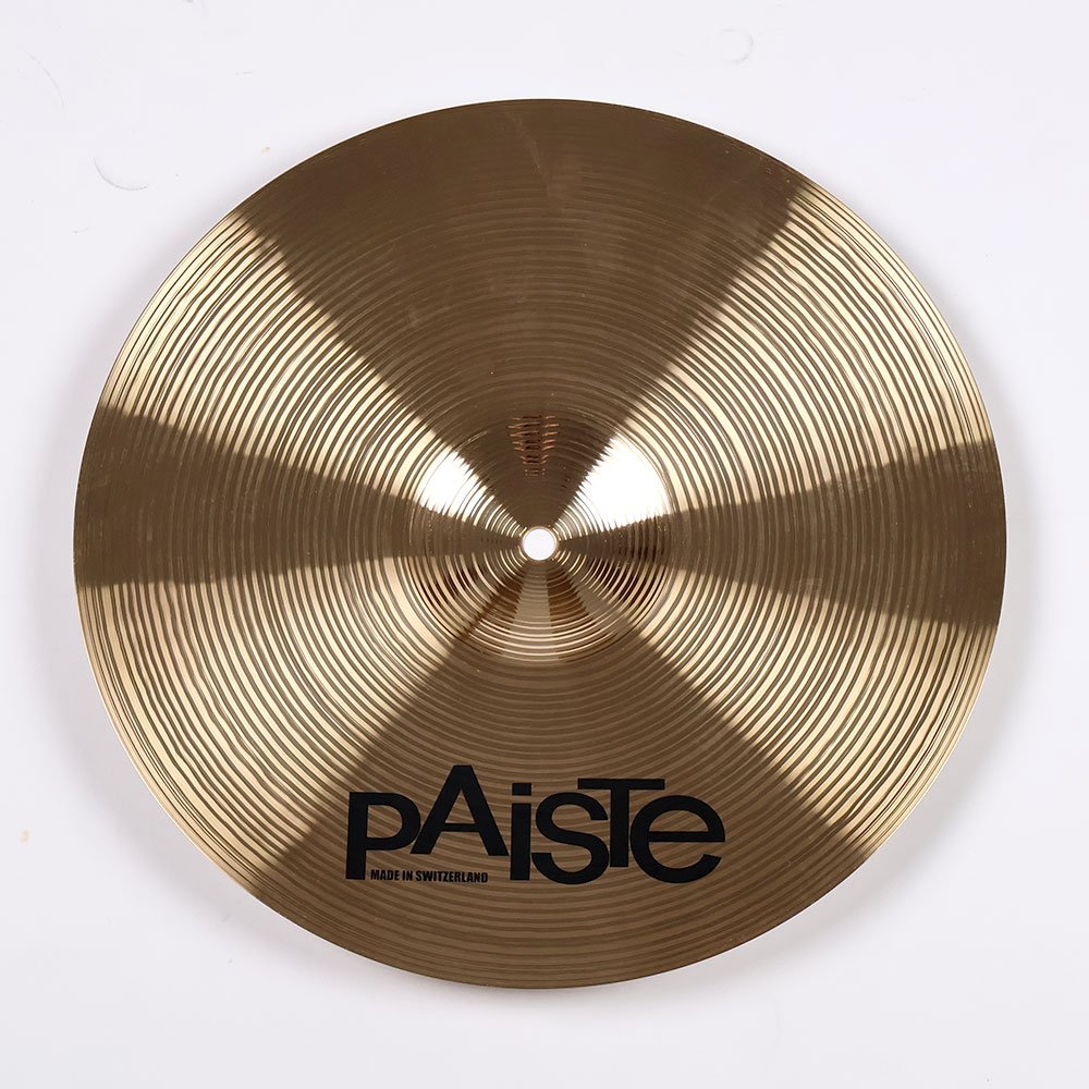 【中古】 クラッシュシンバル パイステ PAISTE Signature Fast Crash 14インチ 裏面