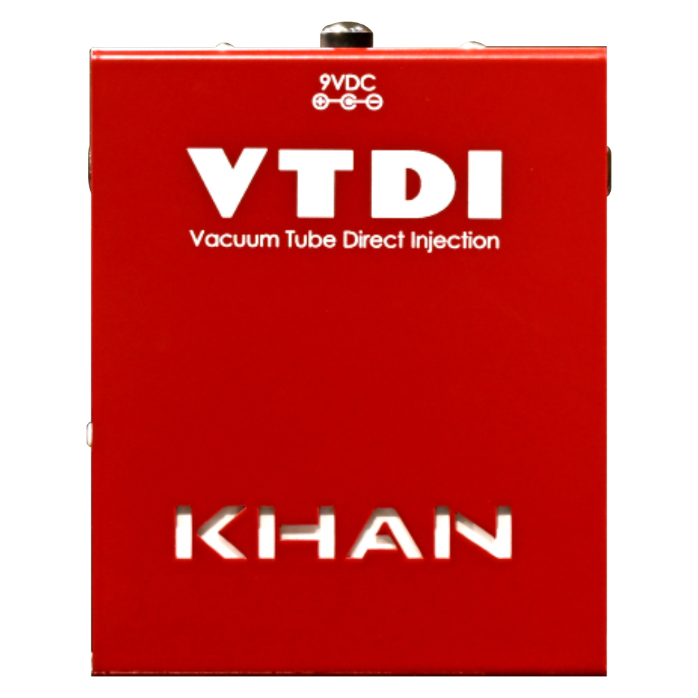 KHAN AUDIO カーンオーディオ 9VDI 真空管搭載 ベース 楽器用DI