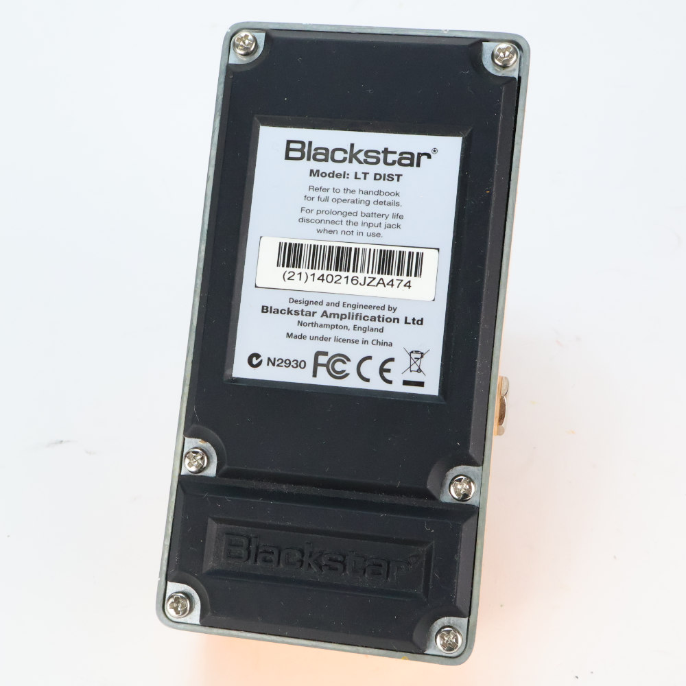【中古】 ディストーション エフェクター BLACKSTAR LT DIST ギターエフェクター 本体画像 裏