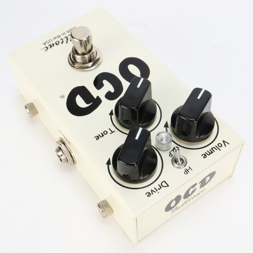 【中古】 Fulltone フルトーン OCD V2 オーバードライブ ギターエフェクター 本体画像 斜め 