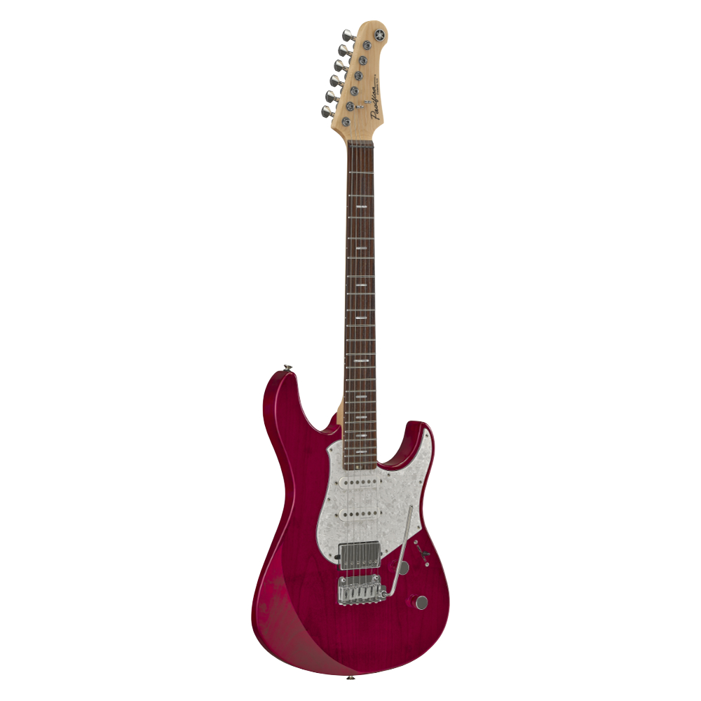 YAMAHA ヤマハ PACS+12 FRD Pacifica Standard Plus パシフィカスタンダードプラス エレキギター アングル