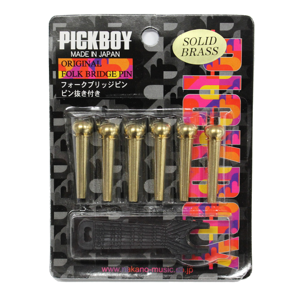 PICK BOY BP-150 ブラスブリッジピン