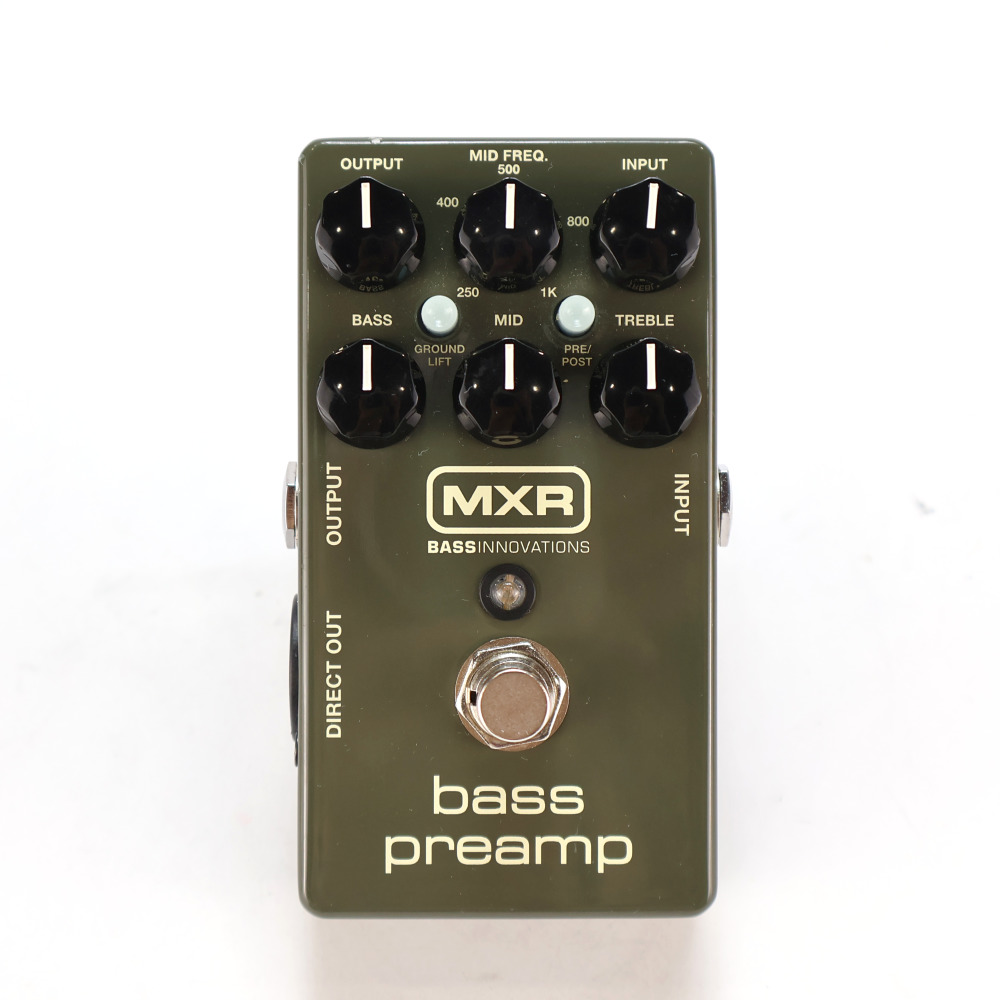 【中古】 ベース用エフェクター MXR M81 Bass Preamp ベースプリアンプ ダイレクトボックス XLRアウト搭載