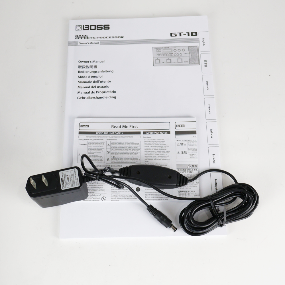 【中古】 ベース用マルチエフェクター BOSS GT-1B ボス ベースマルチエフェクター 付属品