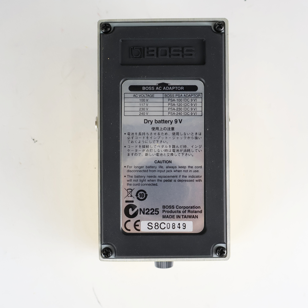 【中古】 ベースオーバードライブ エフェクター BOSS ODB-3 Bass OverDrive ベースエフェクター 裏面