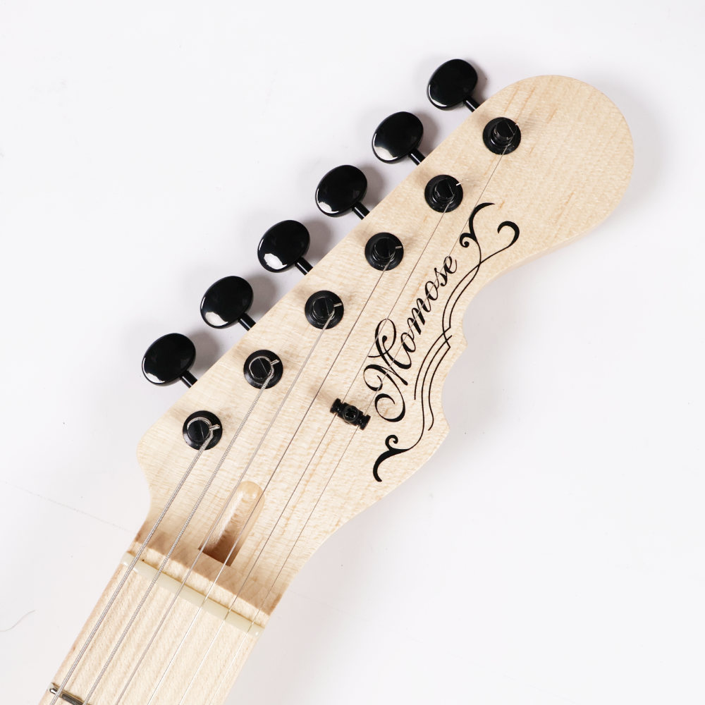 MOMOSE モモセ Limited Model MJS1-ADZ-BK/M BLK/OIL エレキギター ヘッド画像