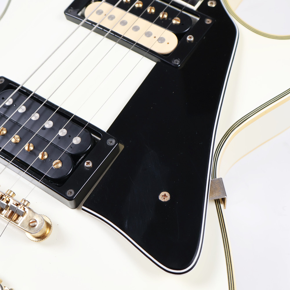 【中古】 エレキギター Orville LPC-75 AW オービル レスポールカスタム 寺田楽器製 Kシリアル 1991年製 ネジ錆