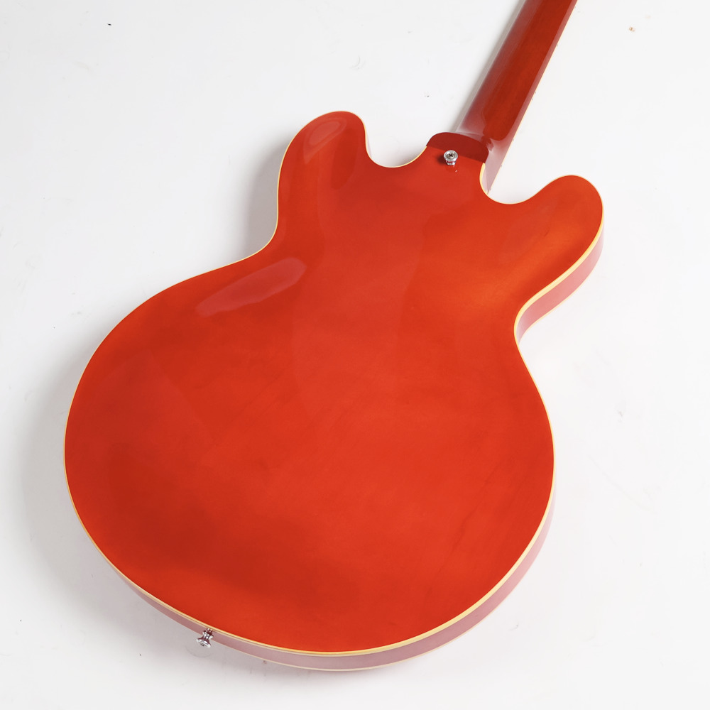 【中古】 エレキギター Gibson Custom Shop 1963 ES-335 VOS Cherry Block Inlay 2012年製 ギブソン 335 セミアコースティックギター ボディバック