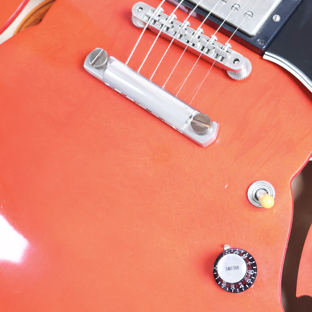 【中古】 エレキギター Gibson Custom Shop 1963 ES-335 VOS Cherry Block Inlay 2012年製 ギブソン 335 セミアコースティックギター 打痕