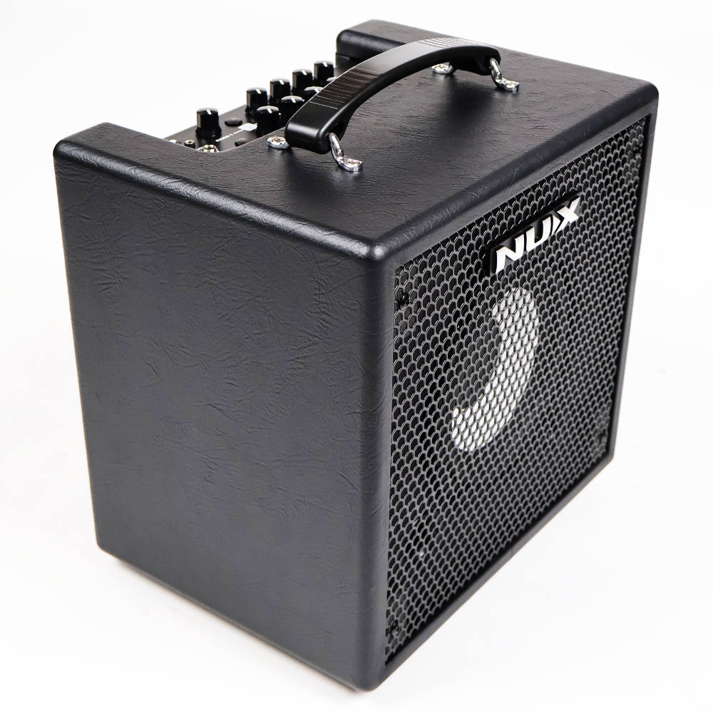 【中古】 ベースコンボアンプ ニューエックス NUX Mighty Bass 50BT コンパクトアンプ 小型ベースアンプ コンボ 本体画像 斜め