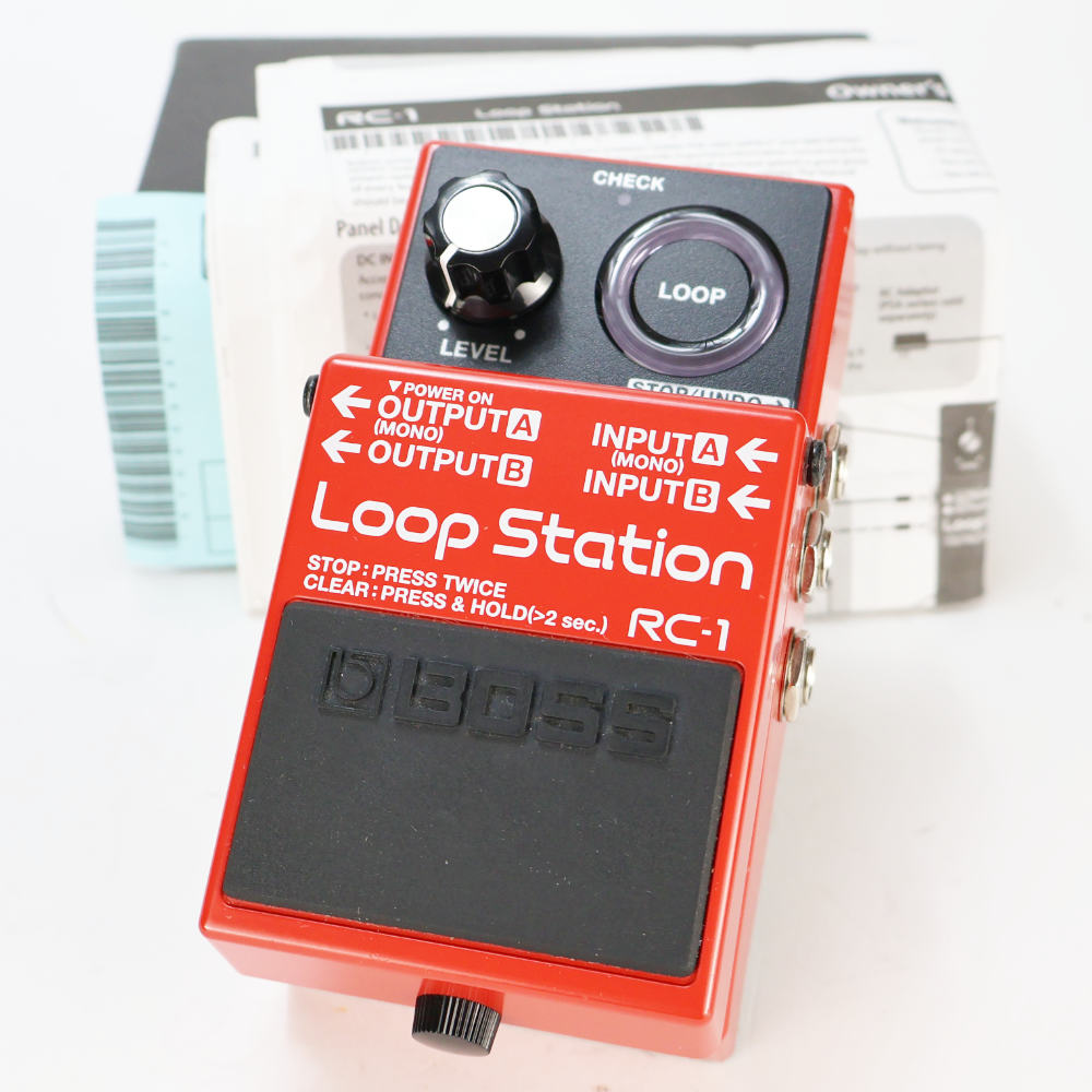 【中古】 ループステーション エフェクター BOSS RC-1 Loop Station ボス ギターエフェクター