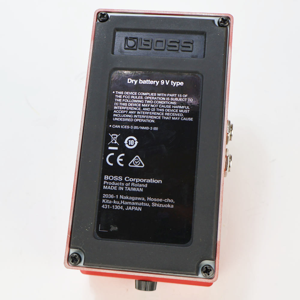 【中古】 ループステーション エフェクター BOSS RC-1 Loop Station ボス ギターエフェクター 本体画像 裏