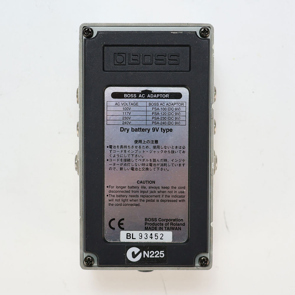【中古】 ラインセレクター エフェクター BOSS LS-2 Line Selector ギター ベースエフェクター 裏面