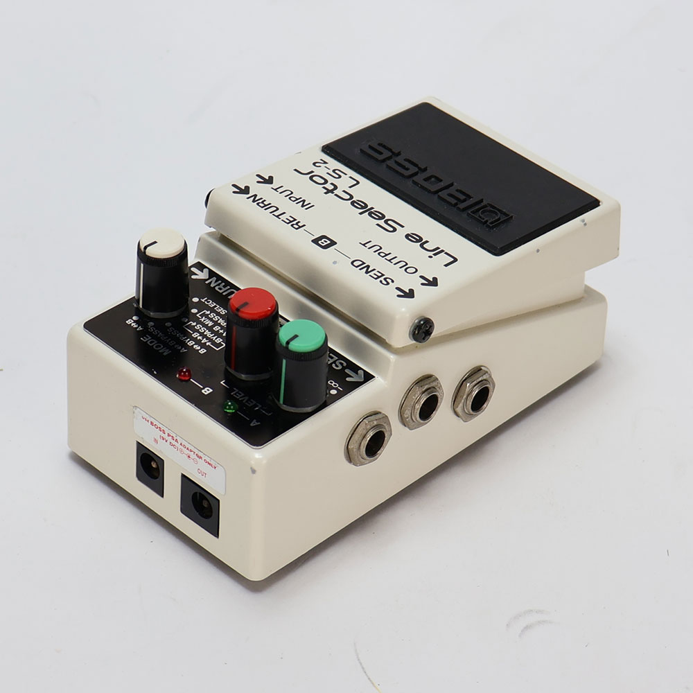 【中古】 ラインセレクター エフェクター BOSS LS-2 Line Selector ギター ベースエフェクター 全体