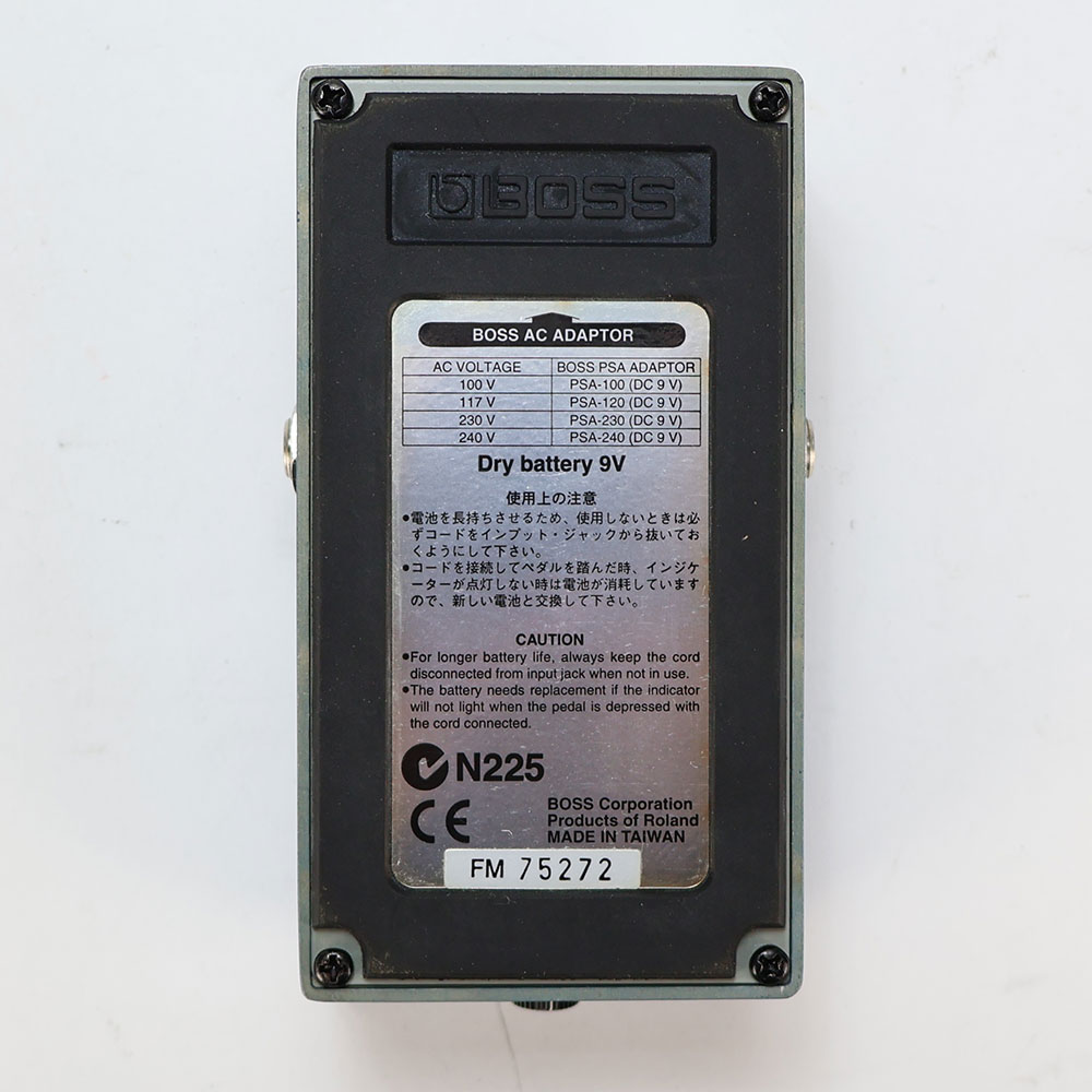 【中古】 ブルースドライバー エフェクター BOSS BD-2 Blues Driver ギターエフェクター オーバードライブ ブルドラ 裏面