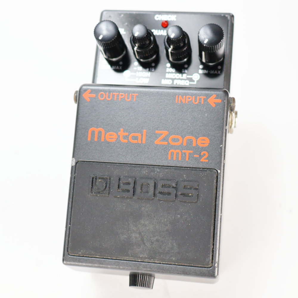【中古】メタルゾーン エフェクター BOSS MT-2 Metal Zone ボス ギターエフェクター