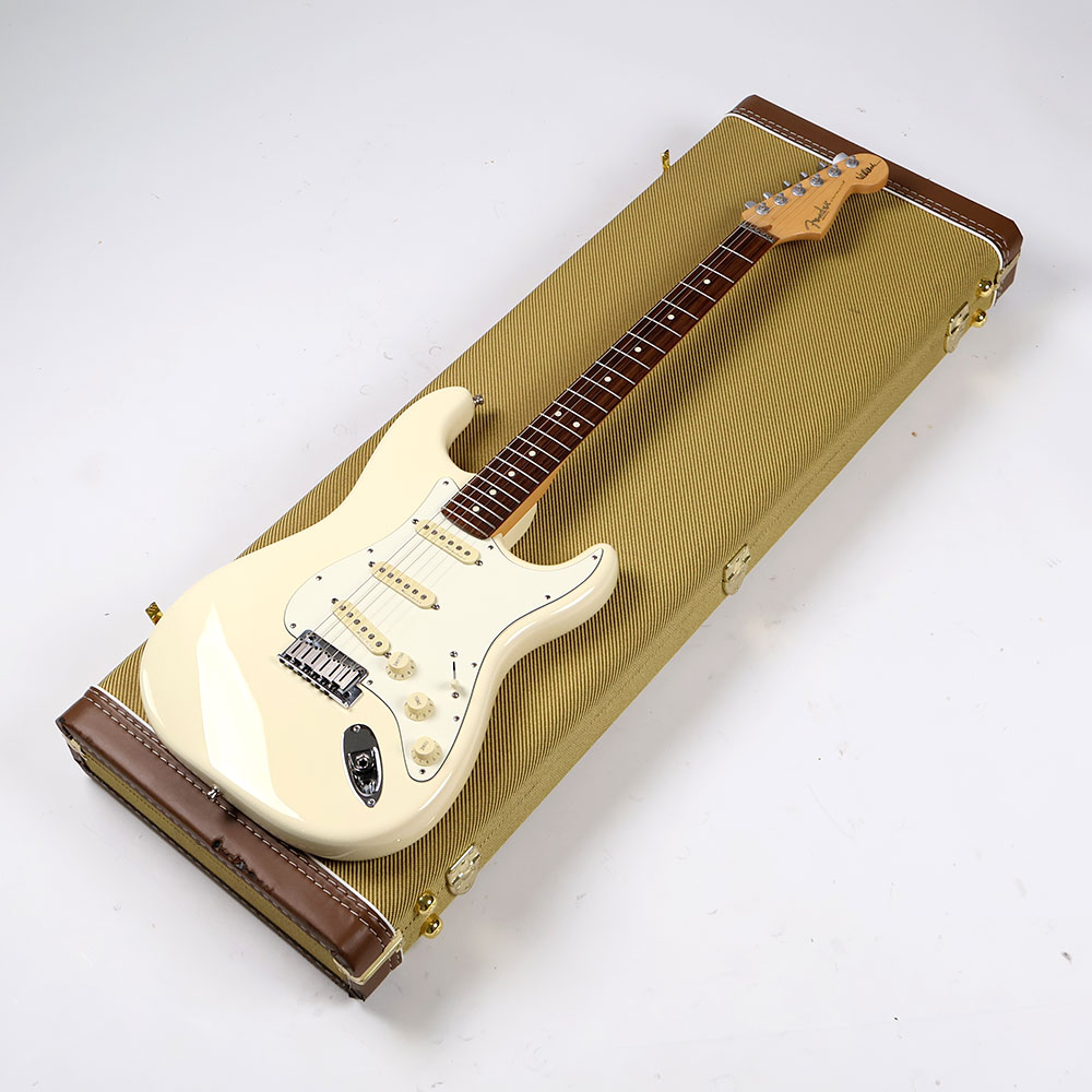 【中古】 エレキギター Fender Jeff Beck Stratocaster Rosewood Fingerboard Olympic White 2023年製 フェンダー ジェフ・ベックモデル ストラトキャスター
