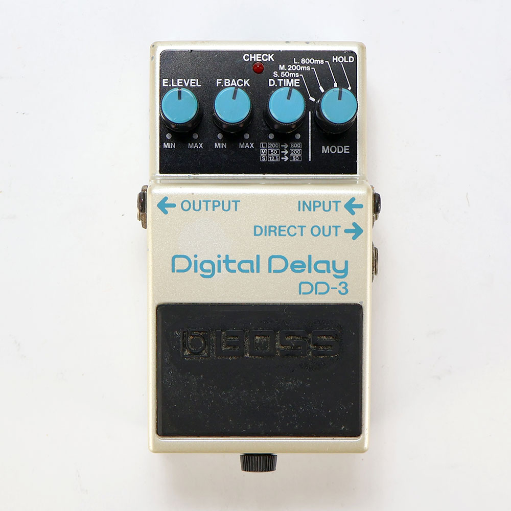 【中古】 デジタルディレイ エフェクター BOSS DD-3 Digtal Delay ギターエフェクター ディレイ 正面