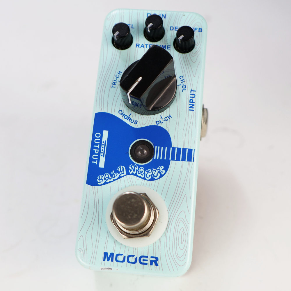 【中古】 Mooer Baby Water アコースティック用コーラス ディレイ ギターエフェクター