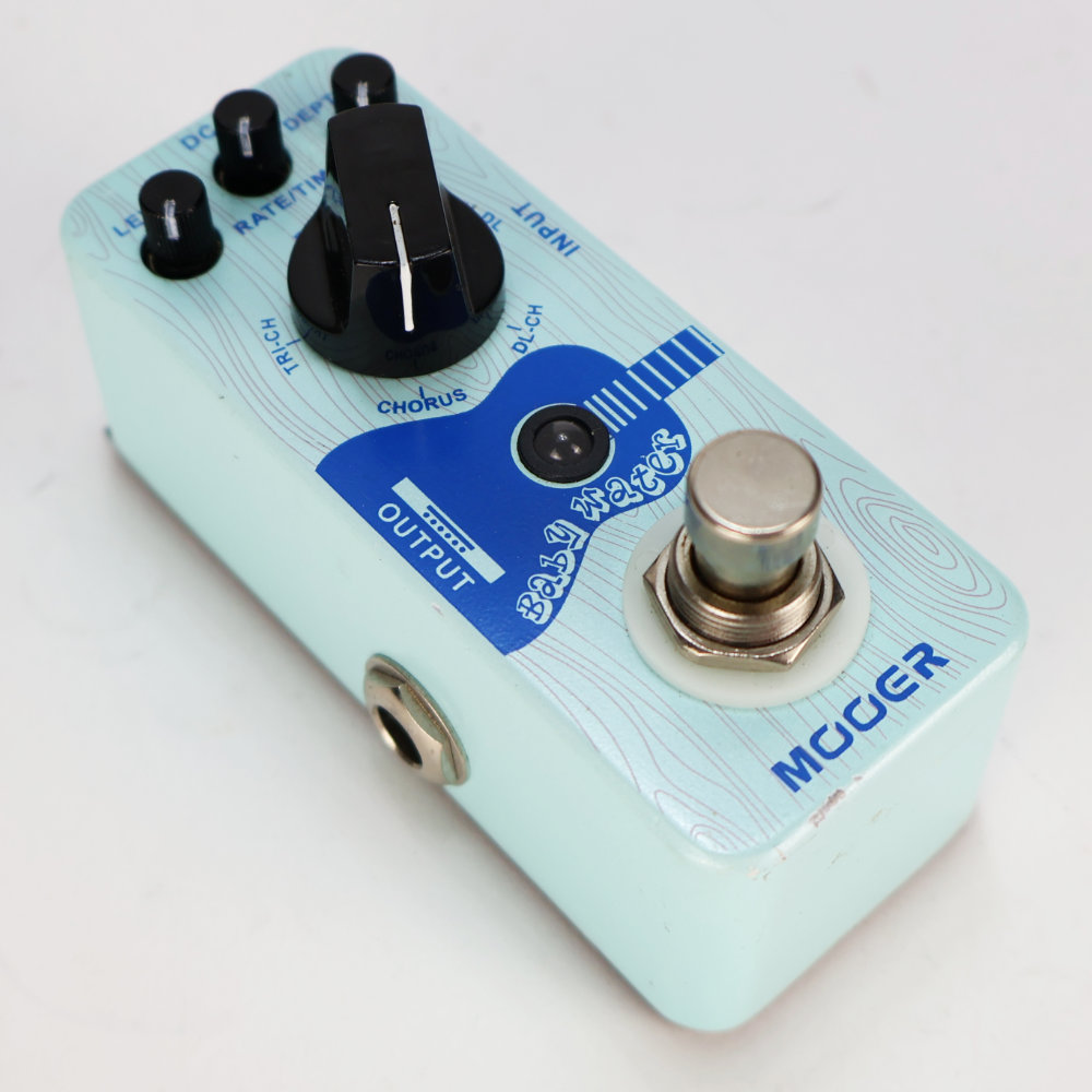 【中古】 Mooer Baby Water アコースティック用コーラス ディレイ ギターエフェクター 全体