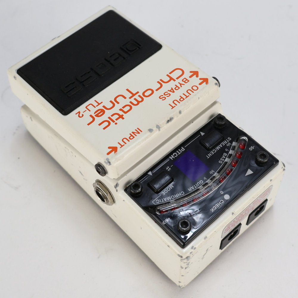 【中古】 クロマチックチューナー エフェクター BOSS TU-2 Chromatic Tuner ペダルチューナー 全体